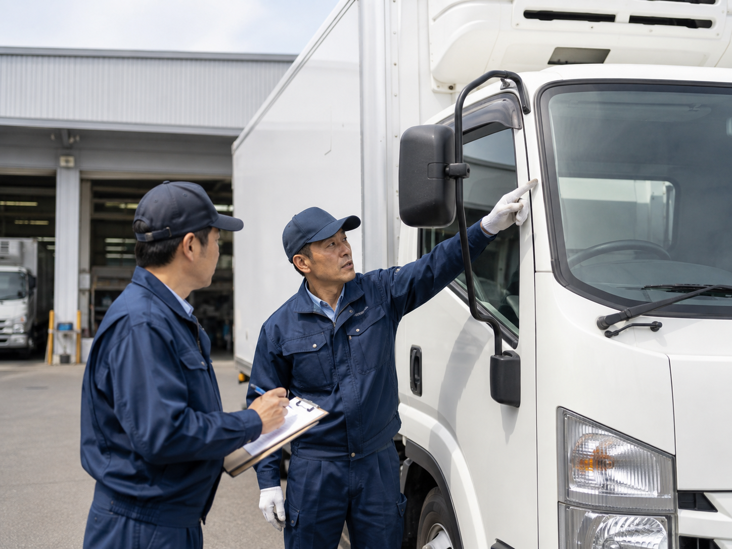 安全な運行を支える車両管理